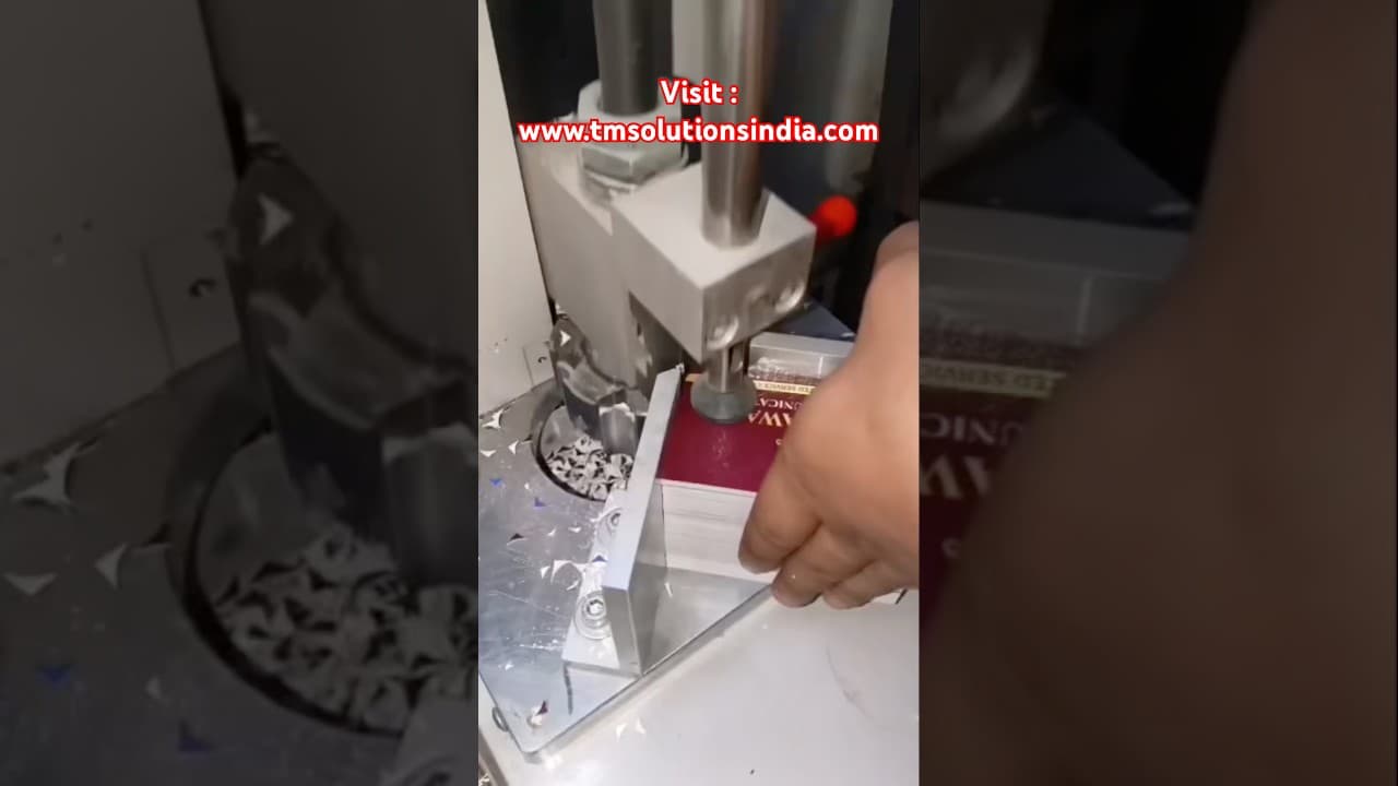 TMS : Card Cutting Machines #telegram #machine #industry #smartphone #laminationmachine #business