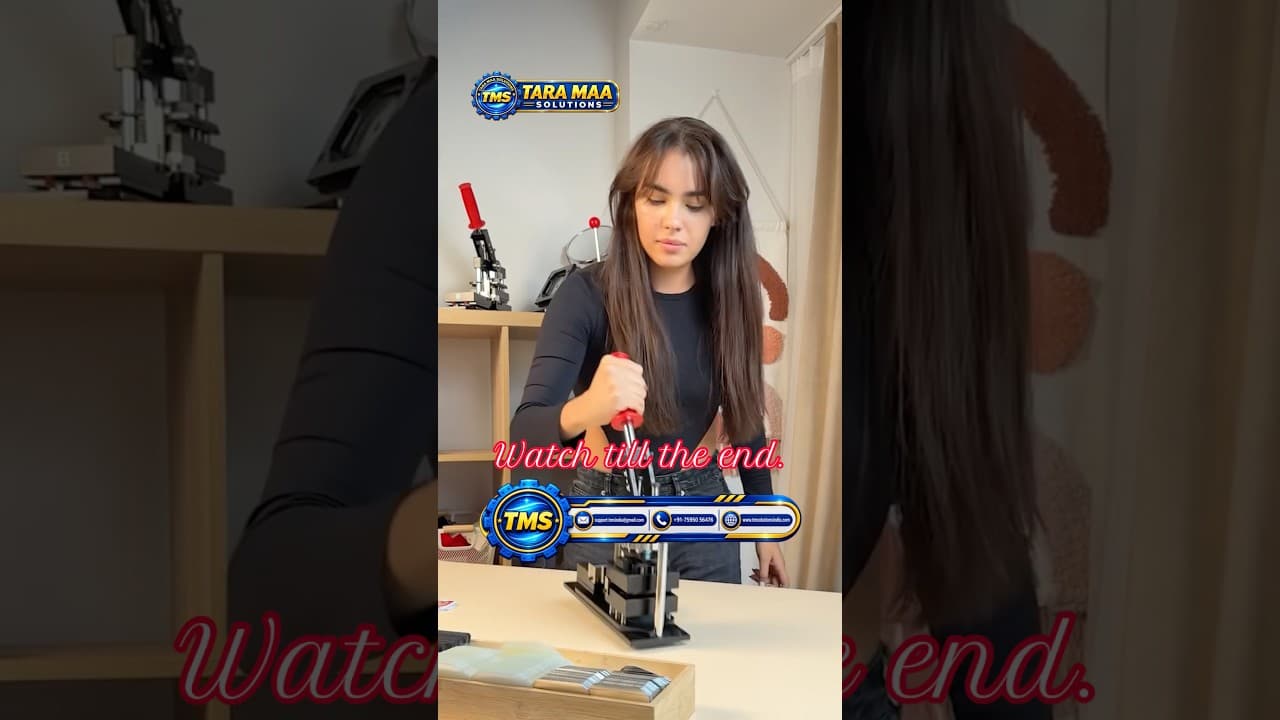 Online Business Ideas . Magnetic Badge Making Machine. # #taramaasolutions # #smallbusiness #msme